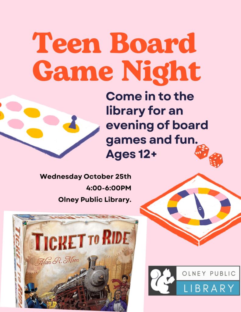 Teen Board Game Night