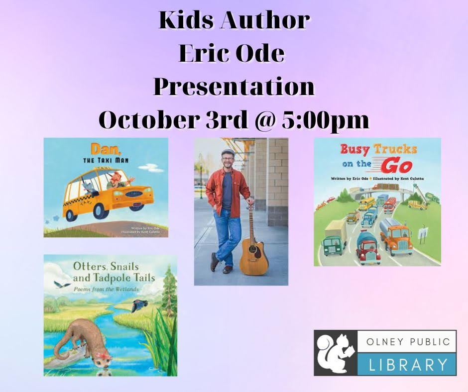 Kids author Eric Ode Presentation