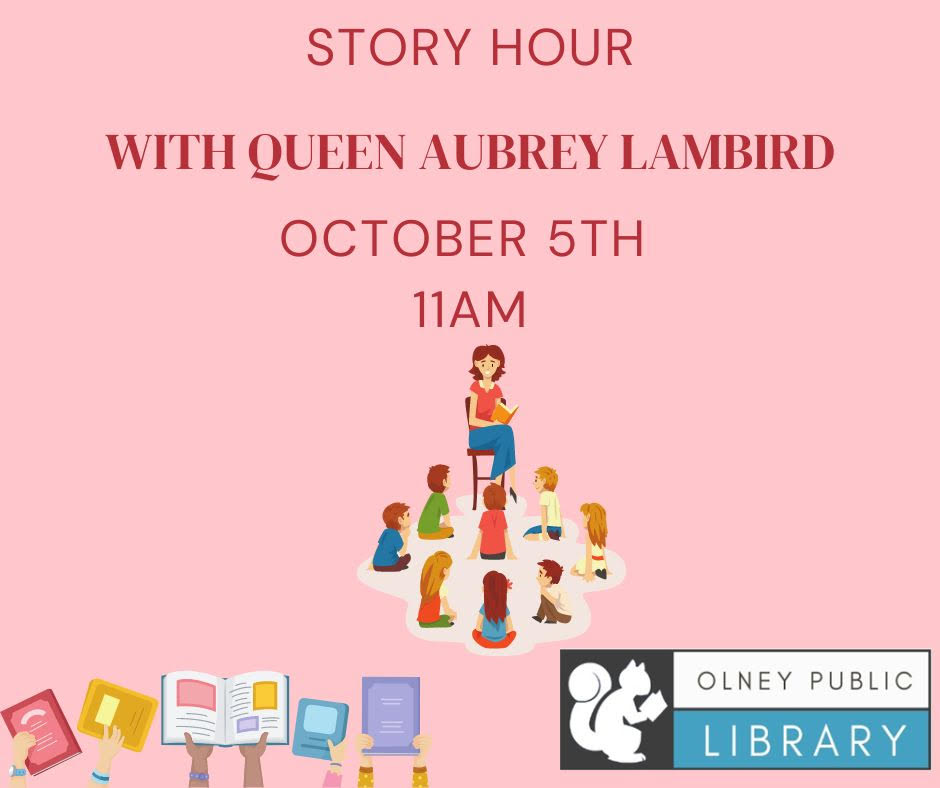 Story Hour with Queen Aubrey Lambird